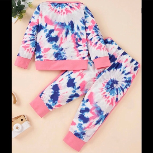 Other - Toddler 2-piece Girls Tie Dye Set